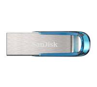 SanDisk Ultra Flair unità flash USB 64 GB USB tipo A 3.2 Gen 1 (3.1 Gen 1) Blu, Argento