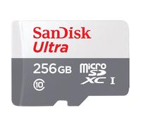 SanDisk Ultra Flash-Speicherkarte - Class 10 microSDXC UHS-I SDSQUNR-256G-GN3MN