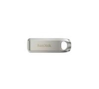 SanDisk 1TB Ultra Luxe, Unità Flash, Chiavetta USB Type-C, con velocità fino a 400 MB/s, prestazioni USB 3.2 Gen 1, Prestazioni USB 3.2 Gen 1, Design Premium e Corpo in Metallo, Elegante Clip, Argento