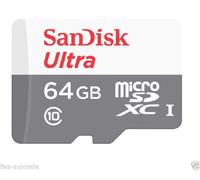 Sandisk Ultra Micro SDXC Spreicherkarte 64GB UHS-I 48MB/S Espansione Memoria