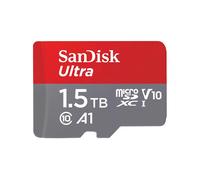 SanDisk Ultra 1,5 TB microSDXC Speicherkarte Kit (2022) bis 150 MB/s C10, U1, A1