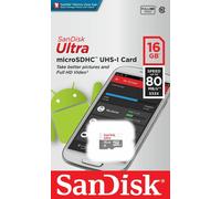 SanDisk Ultra MICROSD 16GB/32GB/64GBG/128GB SDXC SDHC Classe 10 Memoria
