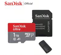 SanDisk Ultra MicroSD, con lettore U1 C10 A1 V10, scheda di memoria TF Flash da 128GB 256GB 512GB 1TB 1,5TB 64GB 32GB, scheda Micro SD ad alta velocità per telefono, fotocamera, monitor, drone 32G,64G