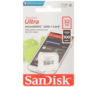 SanDisk Ultra microSDHC 32GB up to 100MB/s Class 10 UHS I Full HD video