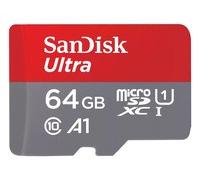 SanDisk Ultra microSDXC 140MBs+Adapt 2Pack Extended Capacity SDSQUAB-064G-GN6MT