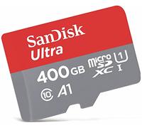 SanDisk Ultra Scheda di Memoria MicroSDXC e Adattatore, con A1 App Performance, Velocità Fino a 100 MB/Sec, Classe 10, U1, Single Pack, 400 GB
