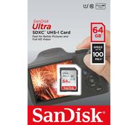 SanDisk Ultra SD SDXC 32GB/64GB/128GB Class10 UHS-I SDHC Memory Card 100MB/S