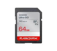 SanDisk Ultra GO SDHC UHS-I Card and SDXC UHS-I Card - 64GB - SDSDUGN-064G-GN6IN