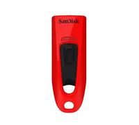 SanDisk Ultra unità flash USB 32 GB USB tipo A 3.2 Gen 1 [3.1 Gen 1] Rosso (ULTRA 32 GB USB FLASH DRIVE - USB 3.0 UP TO 100MB/S READ RED)