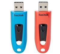 SanDisk Ultra unità flash USB 64 GB USB tipo A 3.2 Gen 1 (3.1 Gen 1) Blu, Rosso