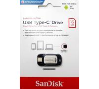 SanDisk Ultra USB 3.1 Type-C 16GB/ 32GB/ 64GB 150MB/s Flash Drive Nero