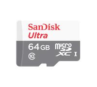 SanDisk UltraÂ® MicroSDXCâ„¢ UHS-I card â€“ 64GB - SDSQUNR-064G-GN3MN