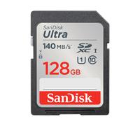 SanDisk UltraÂ® SDXCâ„¢ UHS-I Card - 128GB - SDSDUNB-128G-GN6IN