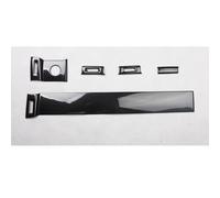 SANDNE Consolle Cover Interni per Land per Rover per Range per Rover per Evoque 2012-2018 LHD E RHD Decorazione del cruscotto dell'auto Copertura Lunetta Trim (Colore : 1 Left Hand Drive)