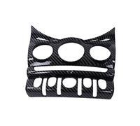 SANDNE Consolle Cover Interni per Mini per Cooper F55 F56 F57 2014-20216.5in Stile Fibra di Carbonio ABS Auto Aria Condizionata Pannello CD