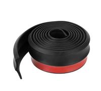 SANDNE Gonna Laterale 2.5M 60mm Universal Car Paraurti Anteriore Labbro Car Lip Gonna Protezione Modanature Esterne Larghezza Striscia Gomma Minigonne Laterali Auto