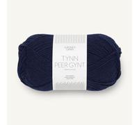 Sandnes Garn Tynn Peer Gynt 5575-50 g, colore: Blu marino