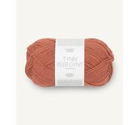 Sandnes Garn Tynn Peer Gynt ca. 205 m col. 3535 lys kobberbrun 50 g