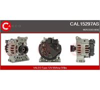 Alternatore con puleggia cinghia Poly-V CAL15297AS CASCO per MERCEDES-BENZ