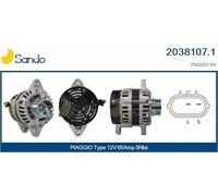 SANDO Alternatore 2038107.1 65A Generatore con puleggia cinghia Poly-V