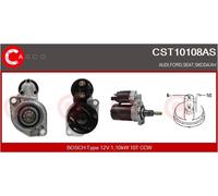 CASCO Starter 1.10 KW Adatto Per Audi A3 1.8 VW New Beetle 2.0 Sharan