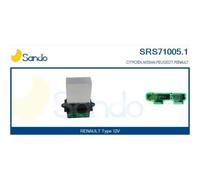 Sando SRS71005.1 Resistore Ventola Abitacolo Renault-Nissan