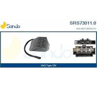 SANDO SRS73011.0 Resistenza ventola abitacolo Resistenza Ventola Abitacolo Resistenza del ventilatore abitacolo Resistenza ventilatore abitacolo
