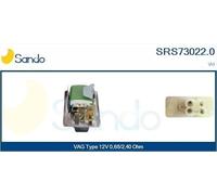 SANDO SRS73022.0 Resistenza ventola abitacolo Resistenza Ventola Abitacolo Resistenza del ventilatore abitacolo Resistenza ventilatore abitacolo