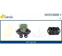 SRS74006.1 SANDO RESISTORE ELETTROVENTOLA