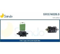 Resistenza ventola abitacolo CRS74028AS CASCO per FIAT LANCIA