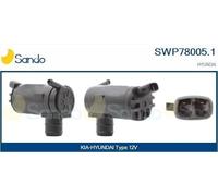 Pompa Acqua Lavaggio Pulizia Cristalli Sando SWP78005.1 per Hyundai