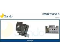 SANDO SWR73050.0 Interruttore Alzavetro Vag