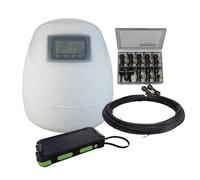 Sandokan Automizer a Batteria Solare, Nebulizzatore Antizanzare Automatico da Giardino Senza Fili - Kit Disinfestazione con Power Bank, Serbatoio 20L Copertura da 300 mq fino a 600 mq