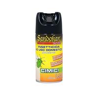 Sandokan Insetticida Anti Cimici ad Azione abbattente Tac Spray 300ml, Disinfestante Repellente per la Disinfestazione di tutte le Specie di Cimici