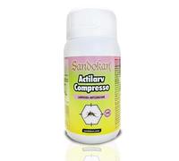 Sandokan- Larvicida in pastiglie effervescenti, Patiglie Anti Zanzare - 100 compresse (Divididere in 2 per ottenere 200 Trattamenti)