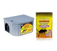 Combo Contenitore "Esca Sicura Topi" e “Chaparat Pasta” Esca Topicida da 150gr Veleno per topi