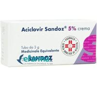 Sandoz Aciclovir 5% Crema Antivirale 3 g
