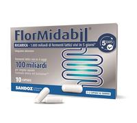 Sandoz Flormidabil Ricarica Capsule Integratore Alimentare Senza Glutine 10 Caps