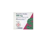 Ibuprofene Sandoz 200 mg 24 Compresse Rivestite con Film