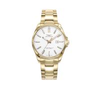 Sandoz Orologio Donna 83000-07 - Acciaio IP Oro Quadrante Bianco 34mm, oro, Casual
