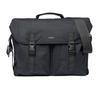 Sandqvist - Borsa a tracolla 16L - Everyday Messenger Bag Black in Pelle - Nero