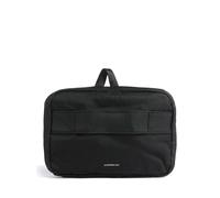 Sandqvist Fusion Everyday Borsa da toilette nero, nylon, 21 x 15 x 7cm