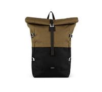 Sandqvist Icon Rolltop Zaino porta PC 16”, 26L, Multi Olive, scomparto laptop 16”, materiali riciclati e idrorepellenti