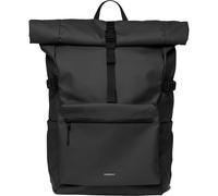 SANDQVIST Stream Rolltop Backpack L - Unisex - Nero - Taglia L- modello 2026