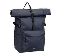 Sandqvist Stream Rolltop Backpack L, Zaino Unisex-Adulto, Navy, One Size
