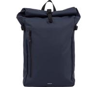 Sandqvist Stream L Zaino roll-top navy, fibra sintetica, unisex, 17L