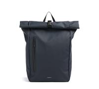Sandqvist Stream Zaino roll-top blu, poliestere, unisex