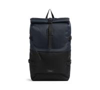 Sandqvist Urban Outdoor Bernt Zaino nero/blu, poliestere, unisex, 20L