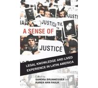 Sandra Brunnegger A Sense of Justice (Tascabile)