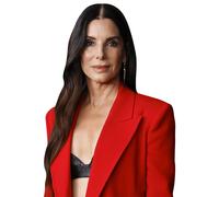Sandra Bullock (Red Suit) Half Body Buddy Cutout